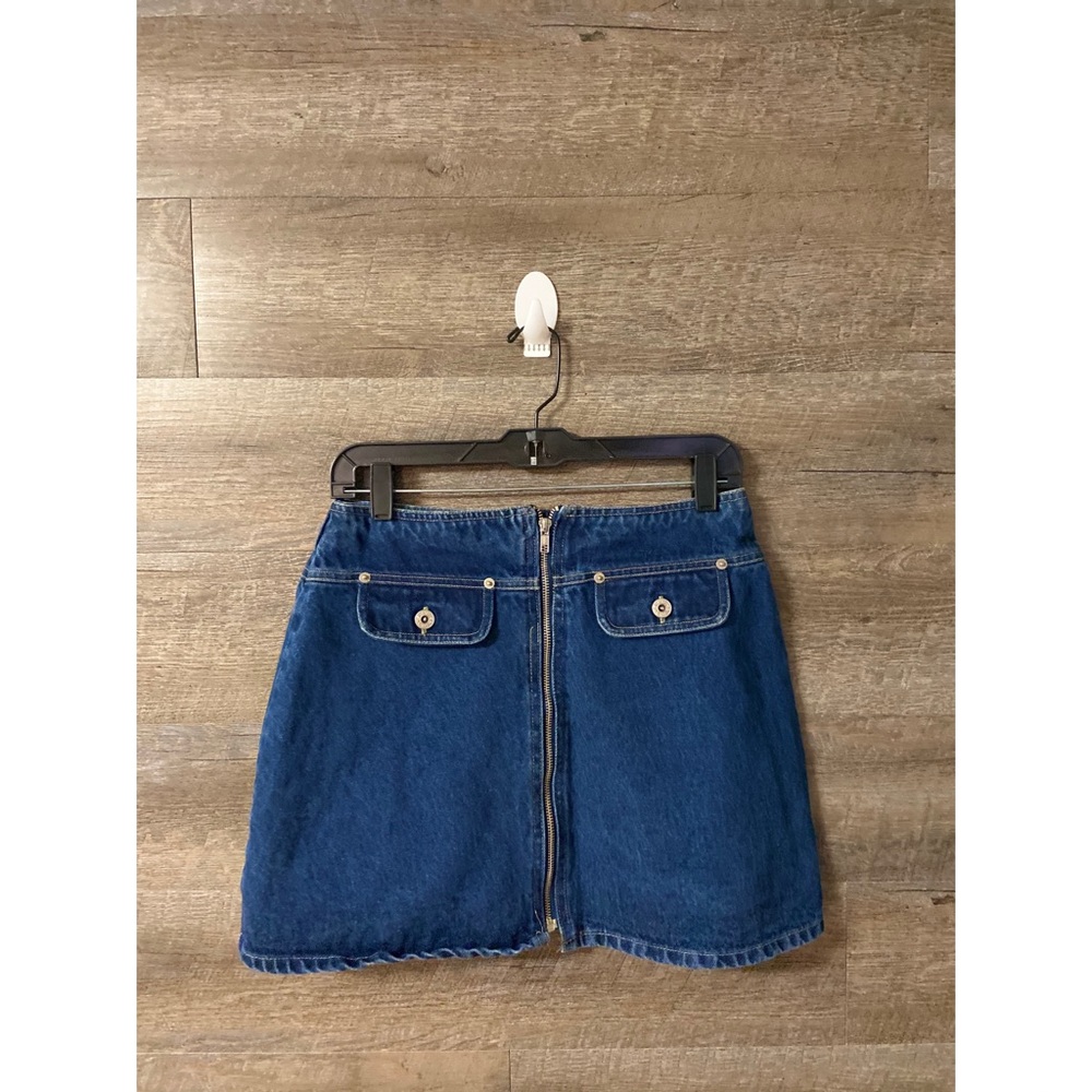 Cute Zipper Mini Jean Skirt ✨
